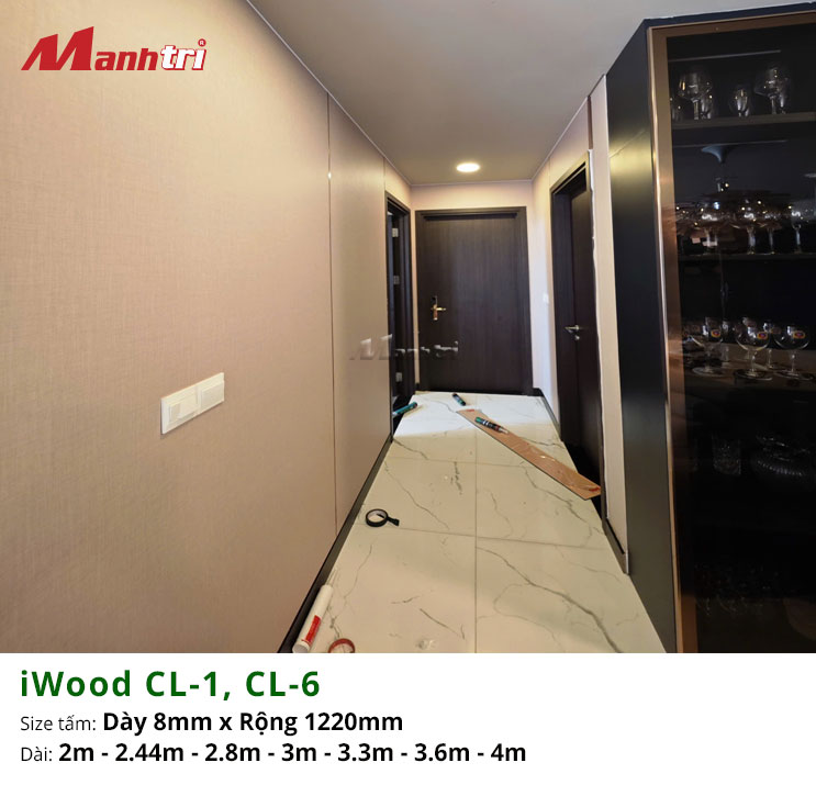 Thương hiệu iWood - tấm ốp than tre cao cấp 2026