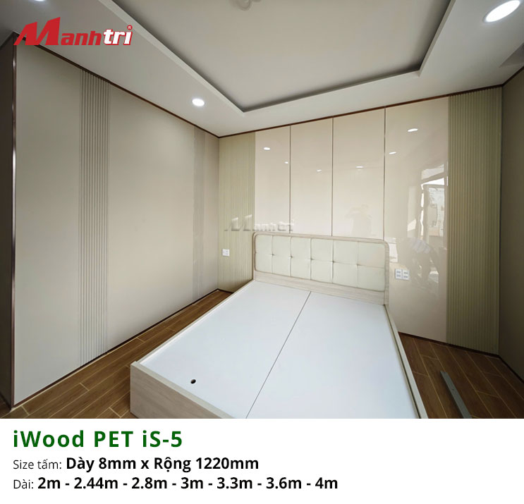Tấm ốp than tre iWood PET iS-5