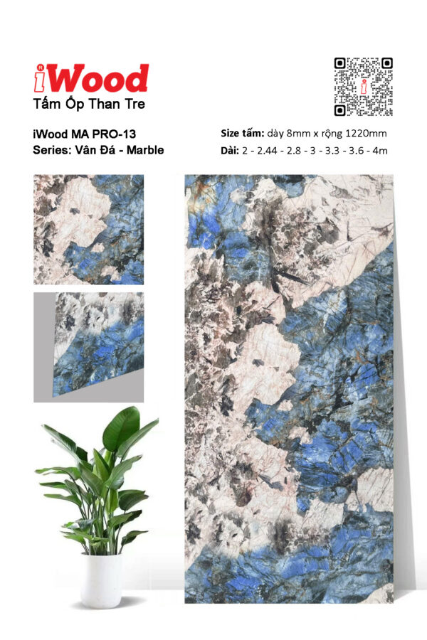Tấm ốp than tre vân đá MA PRO-13