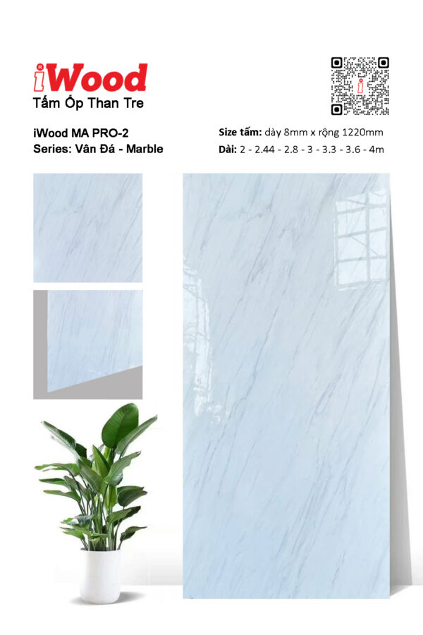 Tấm ốp than tre vân đá MA PRO-2