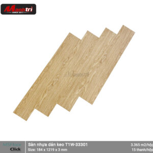 Sàn nhựa dán keo MSFloor T1W-33301