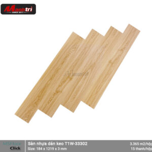 Sàn nhựa dán keo MSFloor T1W-33302