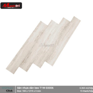 Sàn nhựa dán keo MSFloor T1W-33306