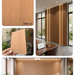 Tấm ốp than tre film vân ghim gỗ EiR-L13