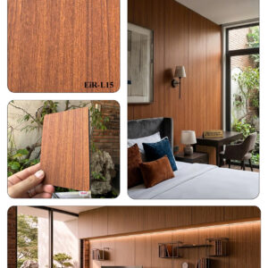 Tấm ốp than tre film vân ghim gỗ EiR-L15