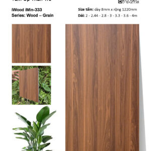 Tấm Than Tre Film Vân Gỗ iMin-333